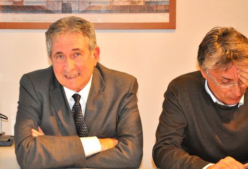 L'assessore Marco Marcarino col sindaco Carlo Bo (foto)