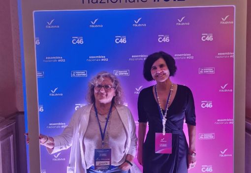 Le delegate provinciali di Italia Viva Anna Bracco e Marta Giovannini all'assemblea nazionale Le delegate provinciali di Italia Viva Anna Bracco e Marta Giovannini all'assemblea nazionale