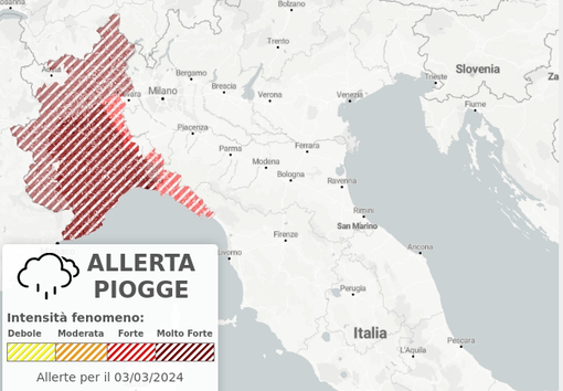 Ondata di maltempo e piogge molto forti: sarà domenica la giornata più critica