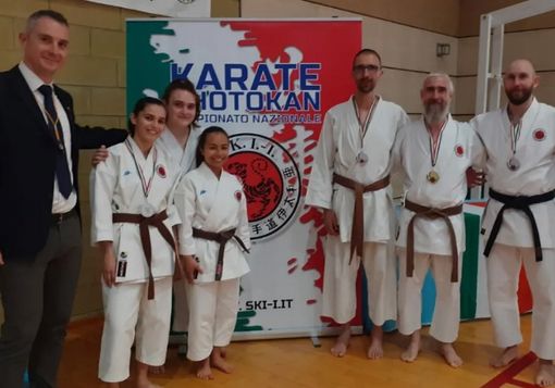 Shotokan Karate Cavallermaggiore: un oro e tre argenti ai  Campionati Italiani 2023