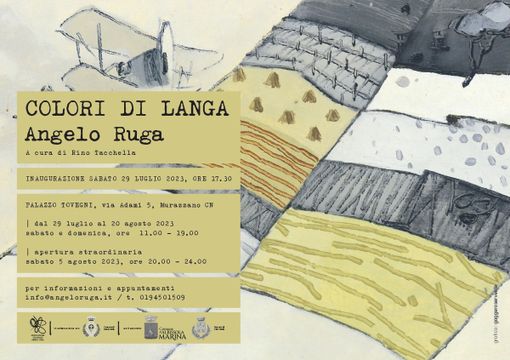 A Murazzano s'inaugura la mostra del maestro Angelo Ruga "Colori di Langa" A Murazzano s'inaugura la mostra del maestro Angelo Ruga "Colori di Langa"