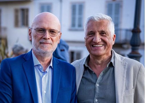 Da sinistra Luigi Barbero e Danilo Rinaudo