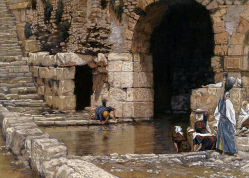 La piscina di Siloe, James Tissot, Brooklyn Museum New York