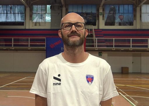 Il vice allenatore della Bam Mondovì Matteo Brignone