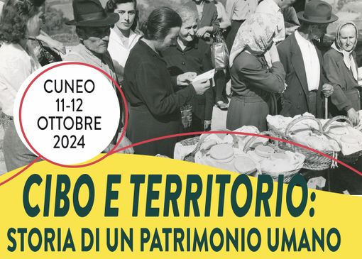 L'evento "Cibo e territorio: storia di un patrimonio umano" arriva a Cuneo