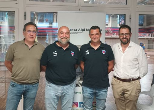 Da sinistra Paolo Borello, Max Rubado, Claudio Basso e Mario Bovetti