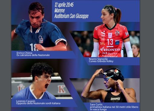 A Marene "Una serata con i campioni!": Enrico Chiesa, Sara Curtis, Noemi Signorile e Lorenzo Cavasin gli ospiti dell'evento A Marene "Una serata con i campioni!": Enrico Chiesa, Sara Curtis, Noemi Signorile e Lorenzo Cavasin gli ospiti dell'evento