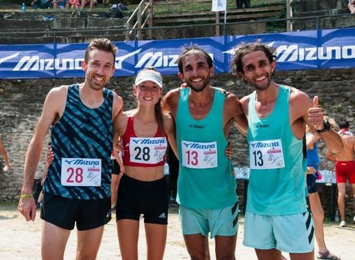 Chevrier, Vicari e i Dematteis (foto F. Giorgi - sito fidal piemonte)