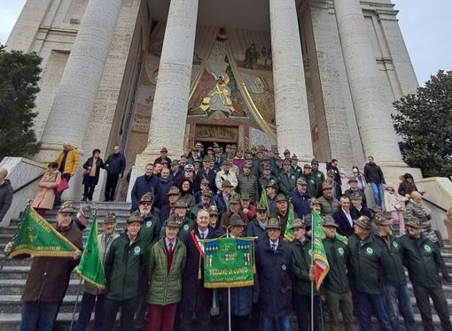 La festa sociale del gruppo Alpini di Bra
