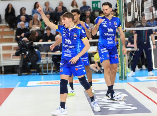 Occasione di visibilità per il giovane Matteo Bonomi nella partita di Trento (Foto Beatrice Bramardi)