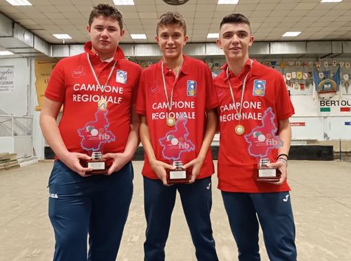 Bocce: tre ori per l'Auxilium Saluzzo ai campionati regionali giovanili Bocce: tre ori per l'Auxilium Saluzzo ai campionati regionali giovanili