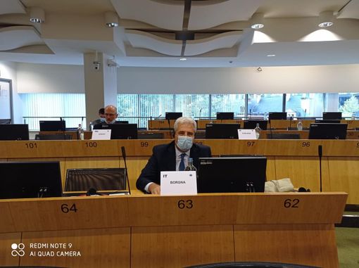 Federico Borgna al Comitato Europeo delle Regioni - foto fa facebook