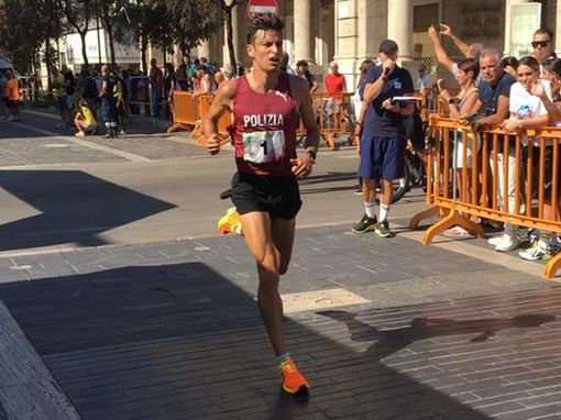 (Pietro Riva ai tricolori dei 10km di Pescara - foto fidal piemonte) (Pietro Riva ai tricolori dei 10km di Pescara - foto fidal piemonte)
