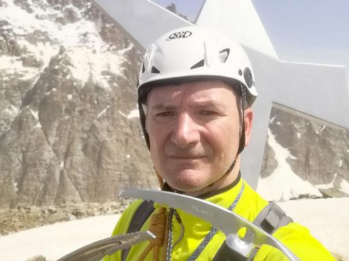Enrico Bolla, vittima dell'incidente in montagna verificatosi nel pomeriggio di oggi alla Rocca Castello Enrico Bolla, vittima dell'incidente in montagna verificatosi nel pomeriggio di oggi alla Rocca Castello