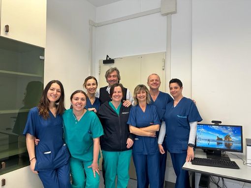 Lo staff dell'ostetricia cuneese
