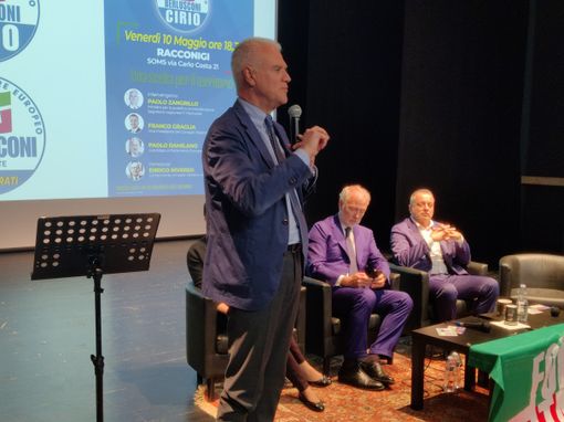 “Una scelta per il territorio”: il ministro Zangrillo a sostegno del candidato alle regionali Franco Graglia [FOTO E VIDEO]