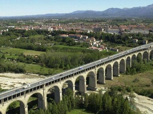 Il viadotto Soleri di Cuneo