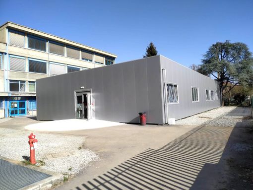 Le nuove quattro aule, già insufficienti