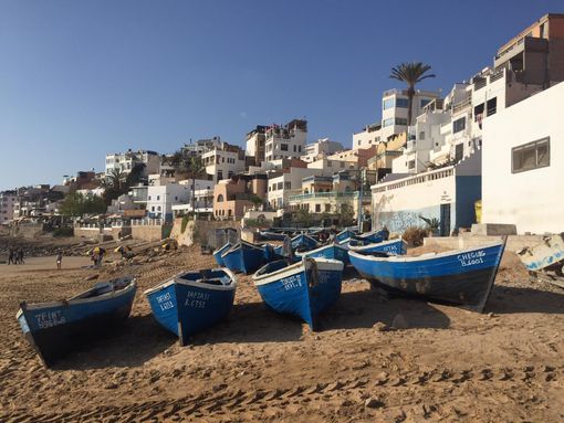 Franco Ballatore e Nadia Chiavassa in visita ad un mercato