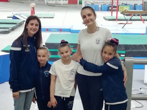 Cuneoginnastica: Bessone, Delfino e Pace per la prima volta ai campionato nazionali Gold Cuneoginnastica: Bessone, Delfino e Pace per la prima volta ai campionato nazionali Gold