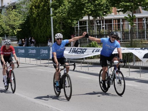 La 25^ edizione della Granfondo Valli Monregalesi è di Alberto Nardin e Roberta Bussone (FOTO)