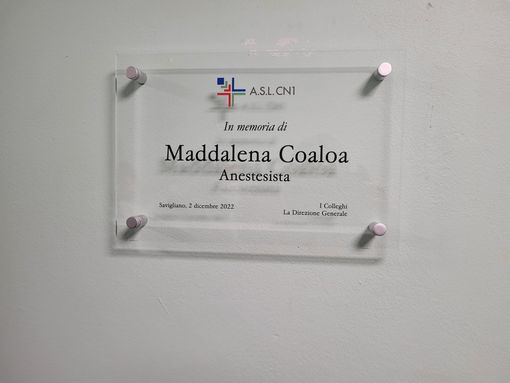 Savigliano intitola la Rianimazione dell'ospedale alla dottoressa Coaloa