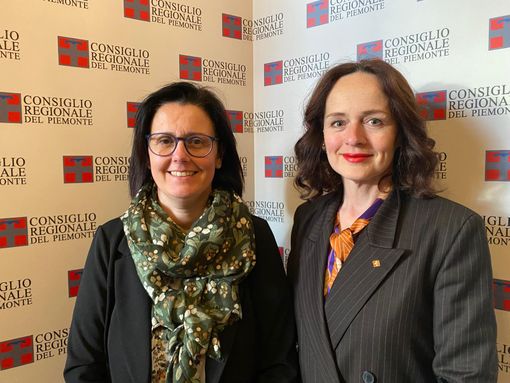 Da sinistra Marina Bordese e Federica Barbero Da sinistra Marina Bordese e Federica Barbero