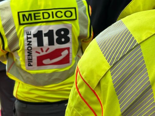 Scontro tra moto e furgone sulla Provinciale 661 a Murazzano Scontro tra moto e furgone sulla Provinciale 661 a Murazzano