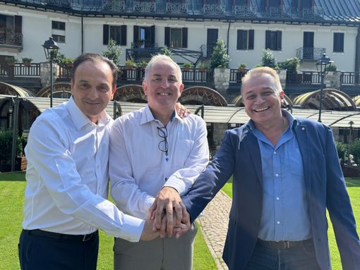 Da sinistra il governatore Alberto Cirio, il presidente di Visit Piemonte Beppe Carlevaris e l'assessore regionale Paolo Bongioanni Da sinistra il governatore Alberto Cirio, il presidente di Visit Piemonte Beppe Carlevaris e l'assessore regionale Paolo Bongioanni