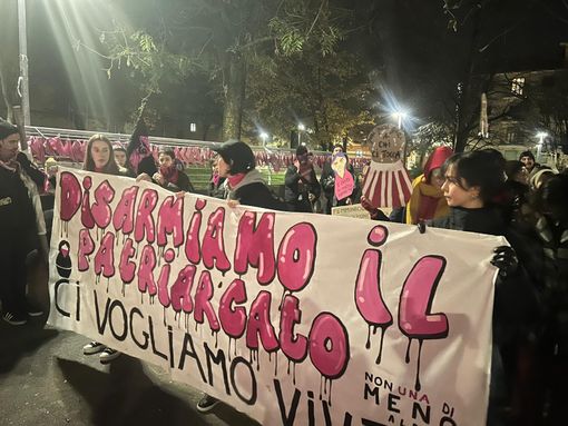 Le immagini della manifestazione del 25 novembre organizzata da "Non una di meno"
