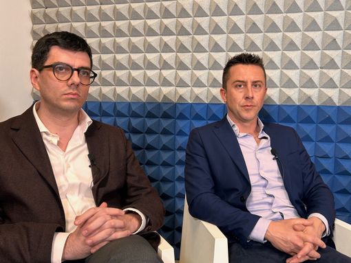 Da sinistra il neo direttore Goffredo e il presidente Nada