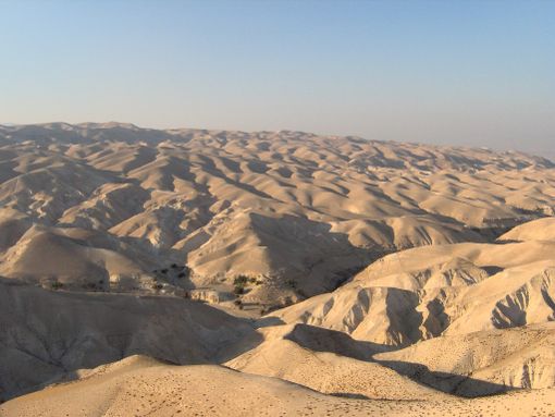 Il deserto di Giuda dove Gesù consacrò la prima Quaresima del Nuovo Testamento