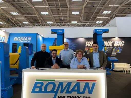 La murellese Boman presenta  a Bauma un percorso di sviluppo
