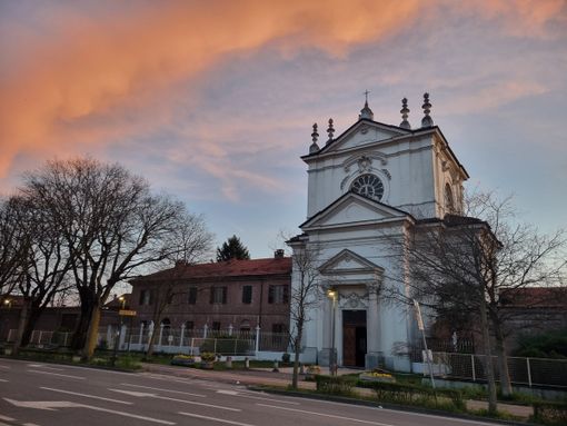La chiesa delle Sorelle Clarisse a Bra