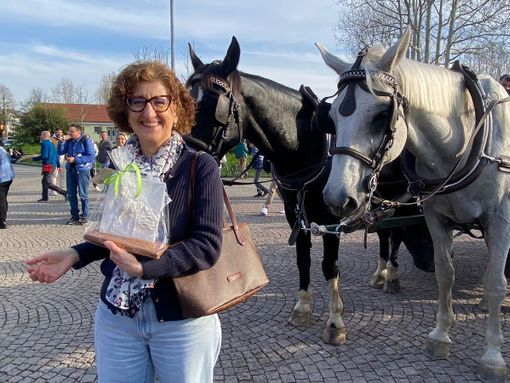 Lucilla Ciravegna durante il Paradriving Lucilla Ciravegna durante il Paradriving