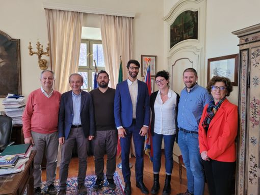 Abderrahmane Amajou accolto dalla Giunta comunale