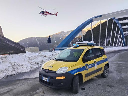 Disgaggio valanghe terminato, il tunnel di Tenda è regolarmente aperto