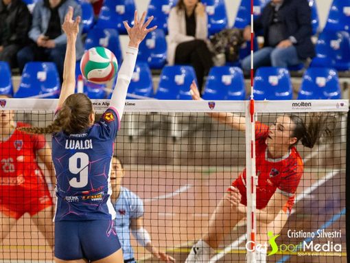 Una immagine del match tra Mondovì e Villa Cortese (ph. Cristiano Silvestri)