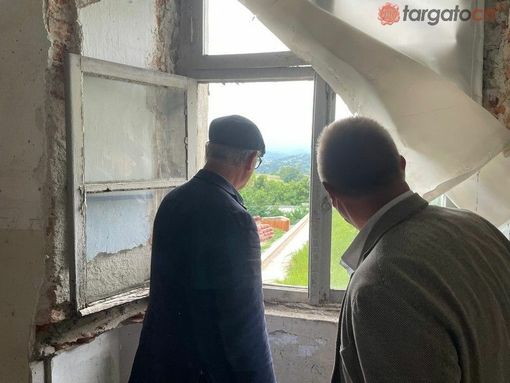 L'architetto Andreas Kipar nel 2021 durante il sopralluogo