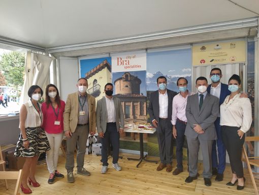 La delegazione arrivata da Zamora, in Spagna La delegazione arrivata da Zamora, in Spagna