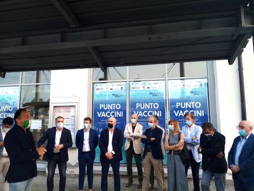La recente inaugurazione del punto vaccinale al Movicentro
