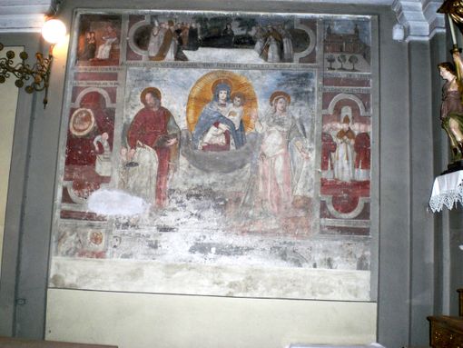 I preziosi affreschi della Cappella di Veneria a Bra