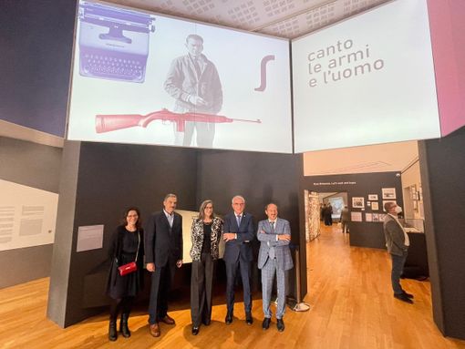 Stamattina la presentazione dell'esposizione visitabile sino a gennaio 2023 Stamattina la presentazione dell'esposizione visitabile sino a gennaio 2023