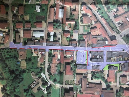 Il progeto per la sistemazione di via De Revello