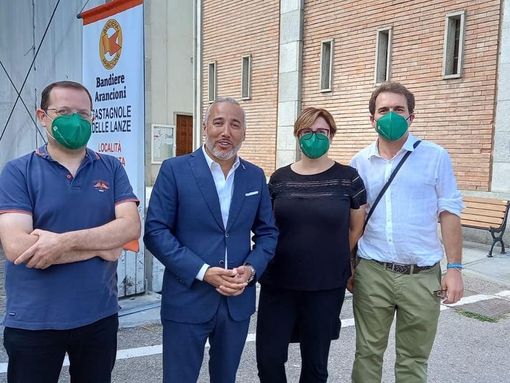 Il vicepresidente regionale Carosso alla manifestazione castagnolese