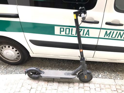 Bra: trovato monopattino rubato, informazioni presso la Polizia Locale