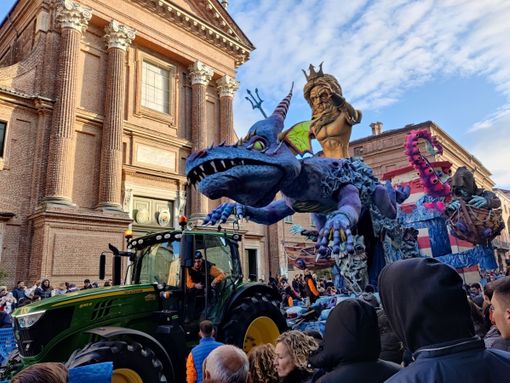 Il Carnevale di Fossano in una delle passate edizioni
