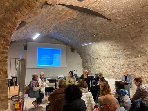 Il pubblico durante un precedente incontro Il pubblico durante un precedente incontro