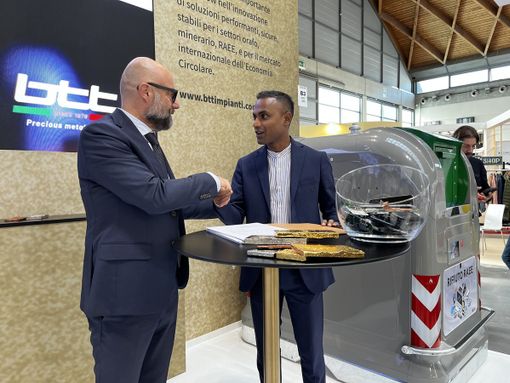 In foto: Omar Antonio Cescut (sales & Marketing director di BTT Italia) e Malachy Musso (amministratore delegato di Nord Engineering) In foto: Omar Antonio Cescut (sales & Marketing director di BTT Italia) e Malachy Musso (amministratore delegato di Nord Engineering)