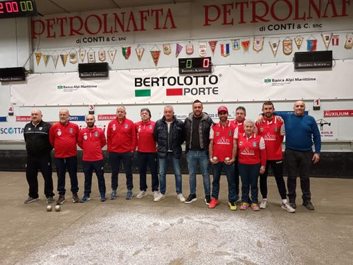 Bocce, volo: successo del Pozzo Strada al Memorial Giovanni Conti, battuti i padroni di casa dell'Auxilium Saluzzo